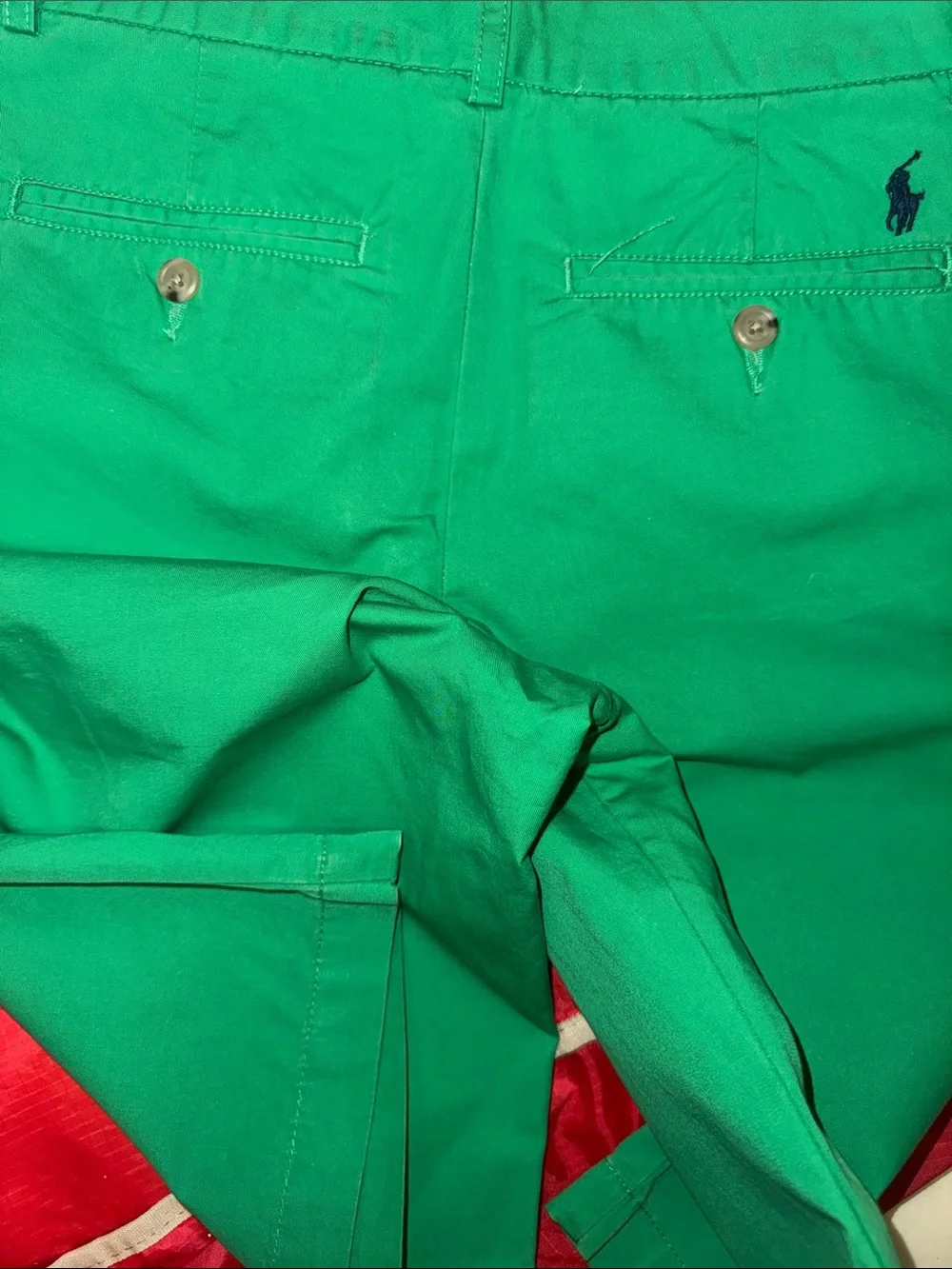 Polo by Ralph Lauren Bright Green Cotton Shorts kid size 18